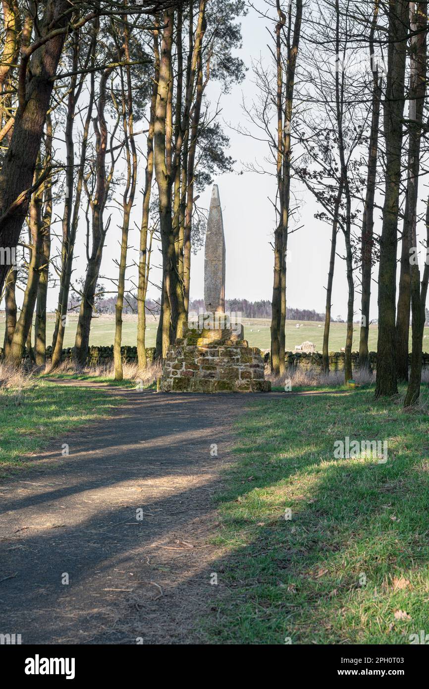 The Percy Cross, Battle of Otterburn Marker near Otterburn