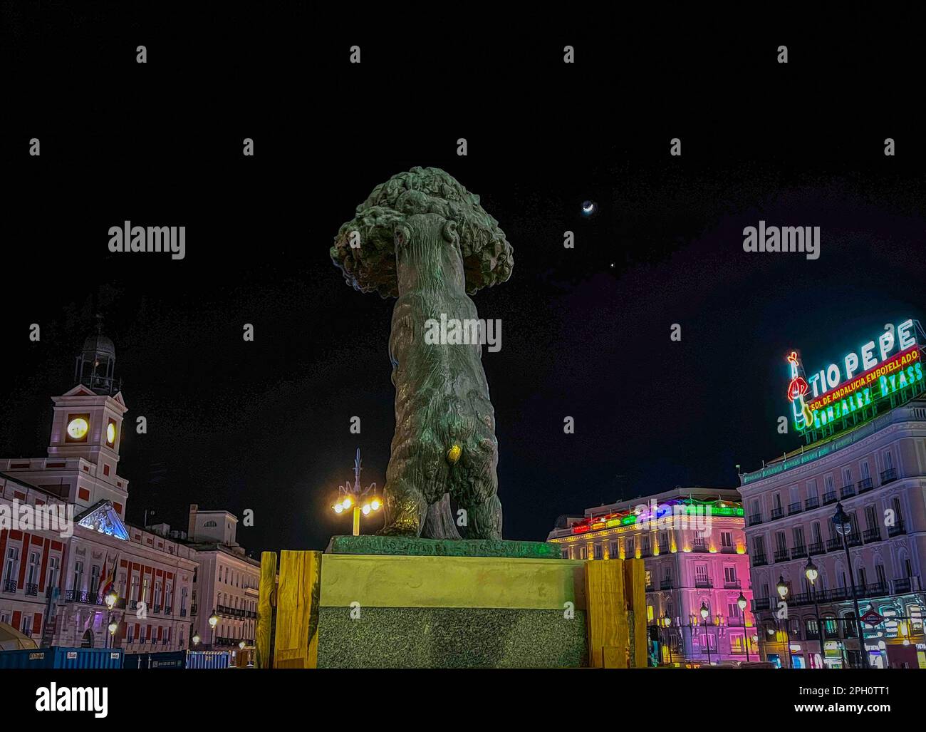 The statue of the Bear and the Strawberry Tree moved to its new ...