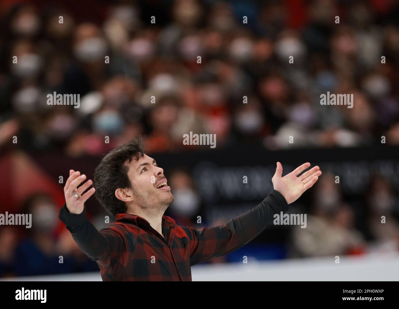 Keegan MESSING of Canada performs during men's free skating (FS) of