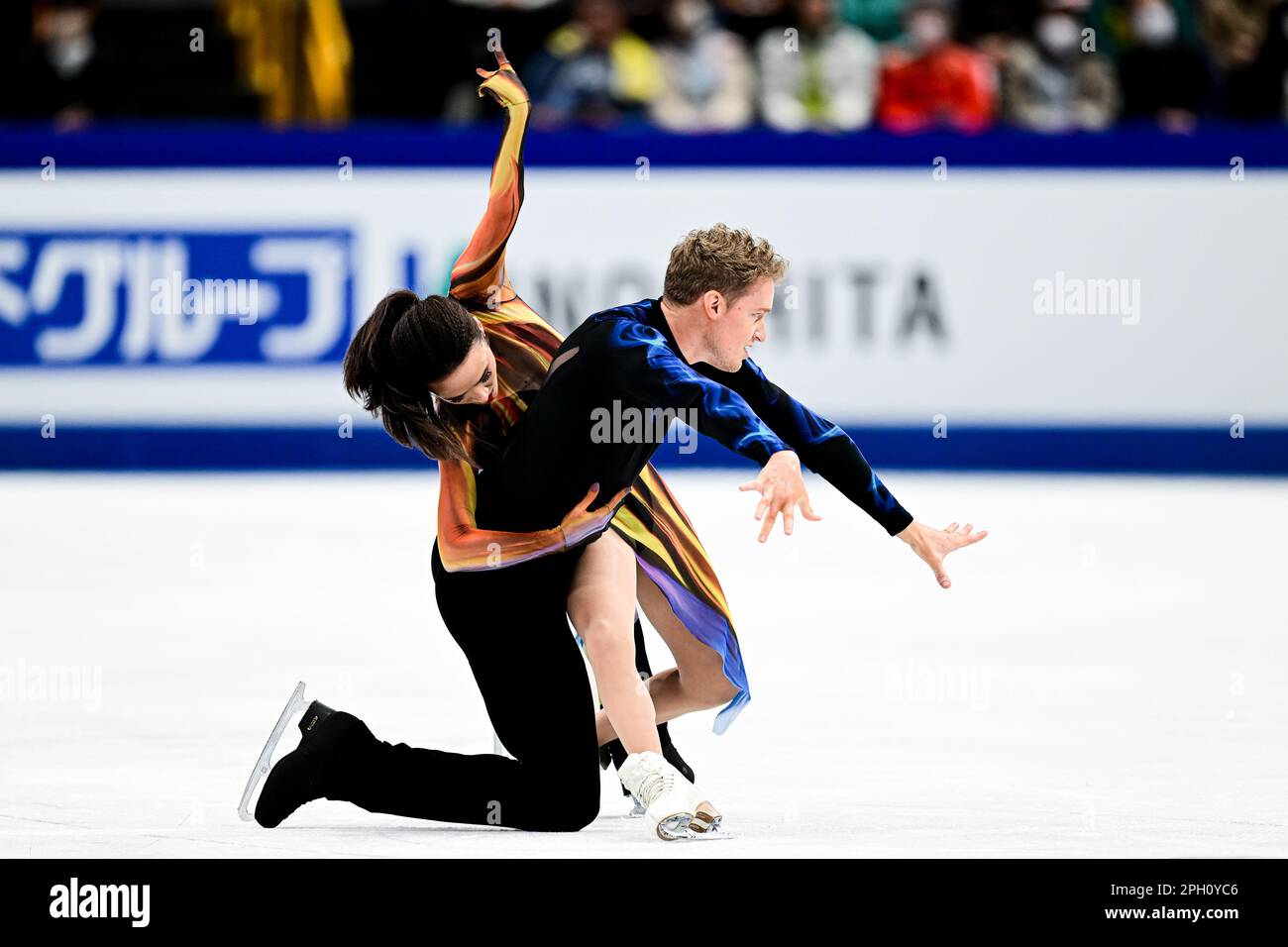 Madison CHOCK & Evan BATES (USA), during Ice Dance Free Dance, at the