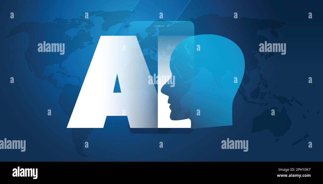 AI, Deep Learning, Mobility and Future Technology Concept Design Stock ...
