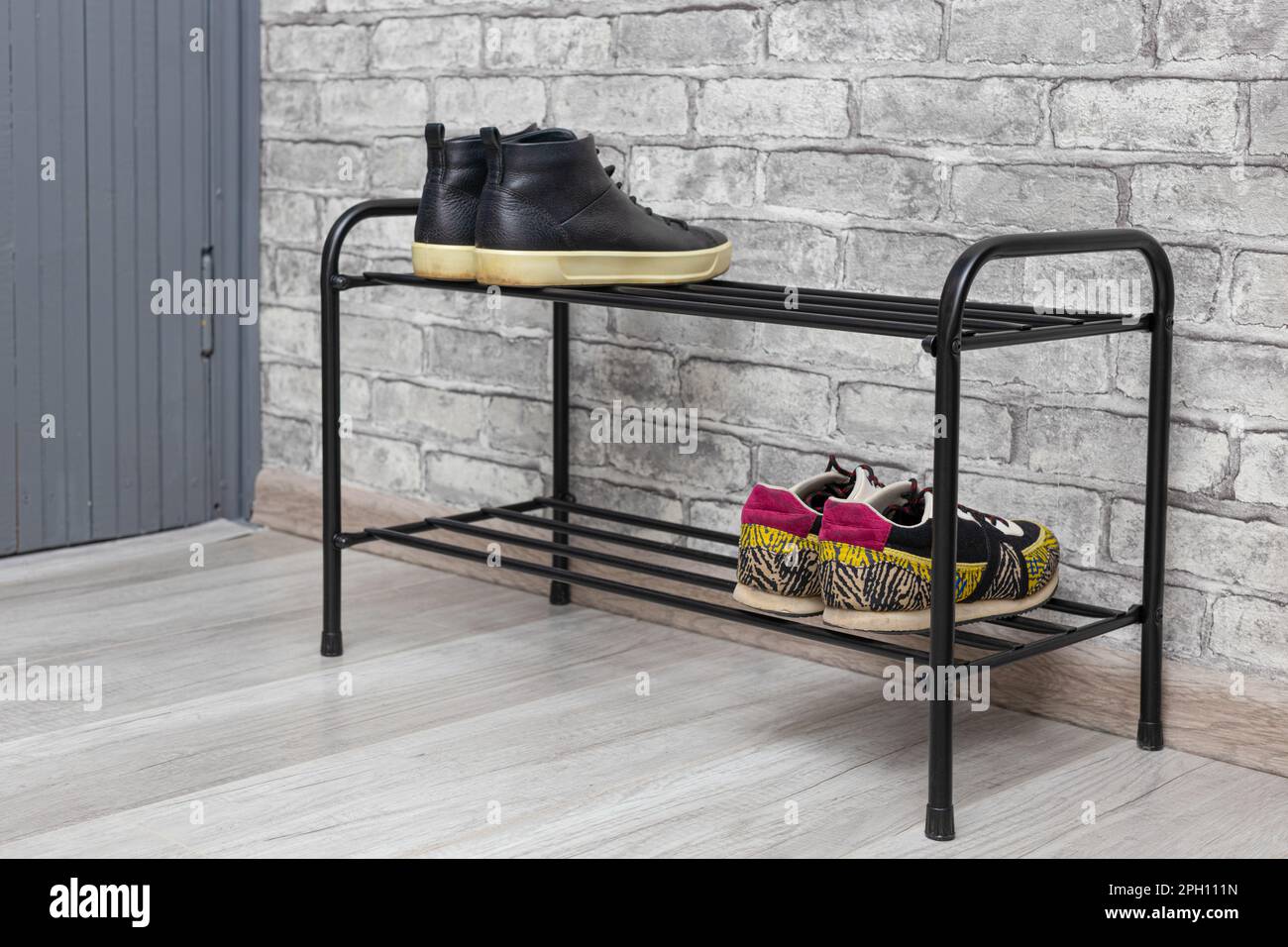 Shoe rack house hi-res stock photography and images - Alamy