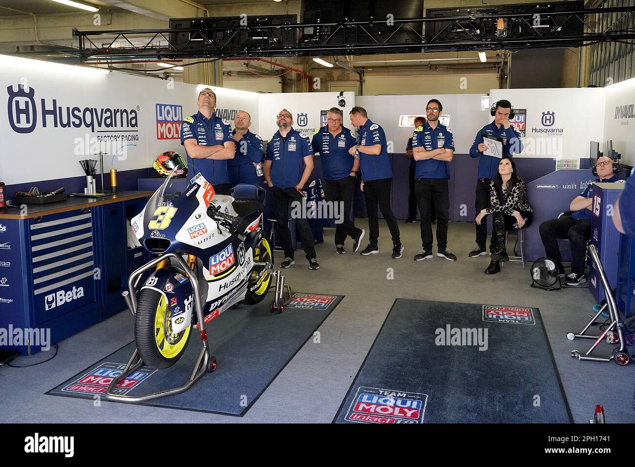 24 March 2023, Portugal, Portimão Motorsport/Motorcycle Portuguese