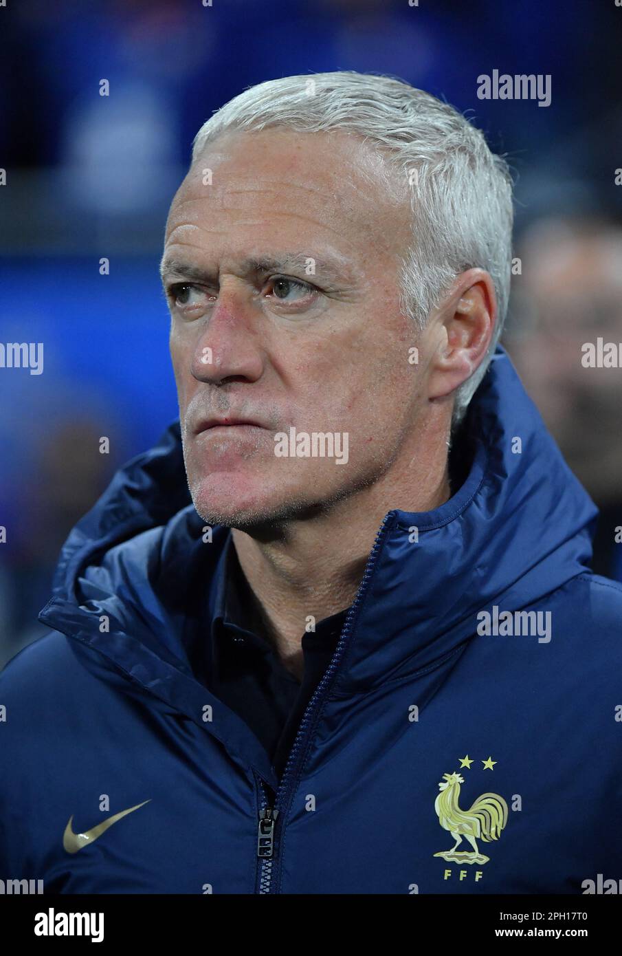 Saint Denis, France. 24th Mar, 2023. Didier Deschamps of France during the UEFA Euro 2024