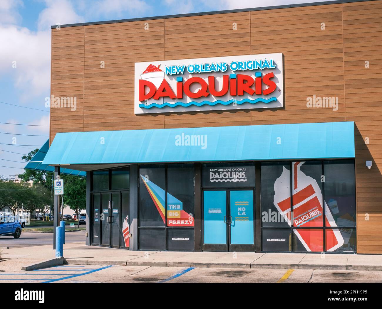 HARAHAN, LA, USA MARCH 23, 2023 Entrance to the New Orleans Original