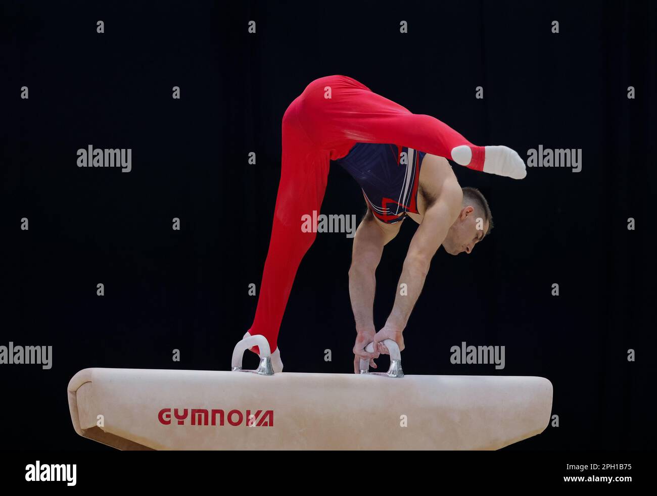 Exhibition Centre, Liverpool, UK. 25th Mar, 2023. British Gymnastics