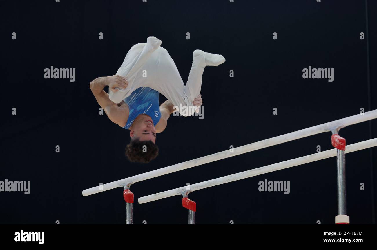 Exhibition Centre, Liverpool, UK. 25th Mar, 2023. British Gymnastics