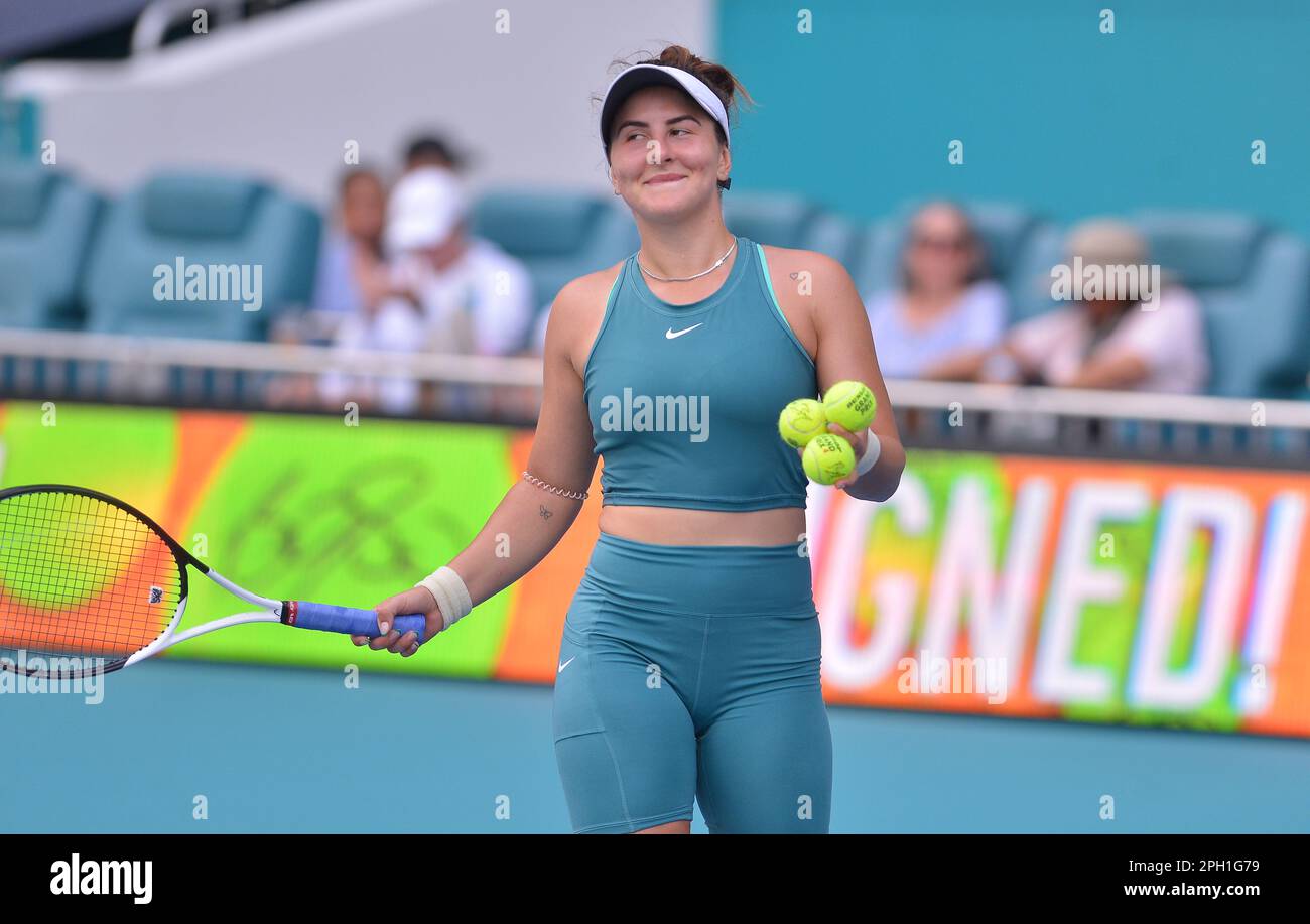 Bianca andreescu maria sakkari hi-res stock photography and images - Alamy