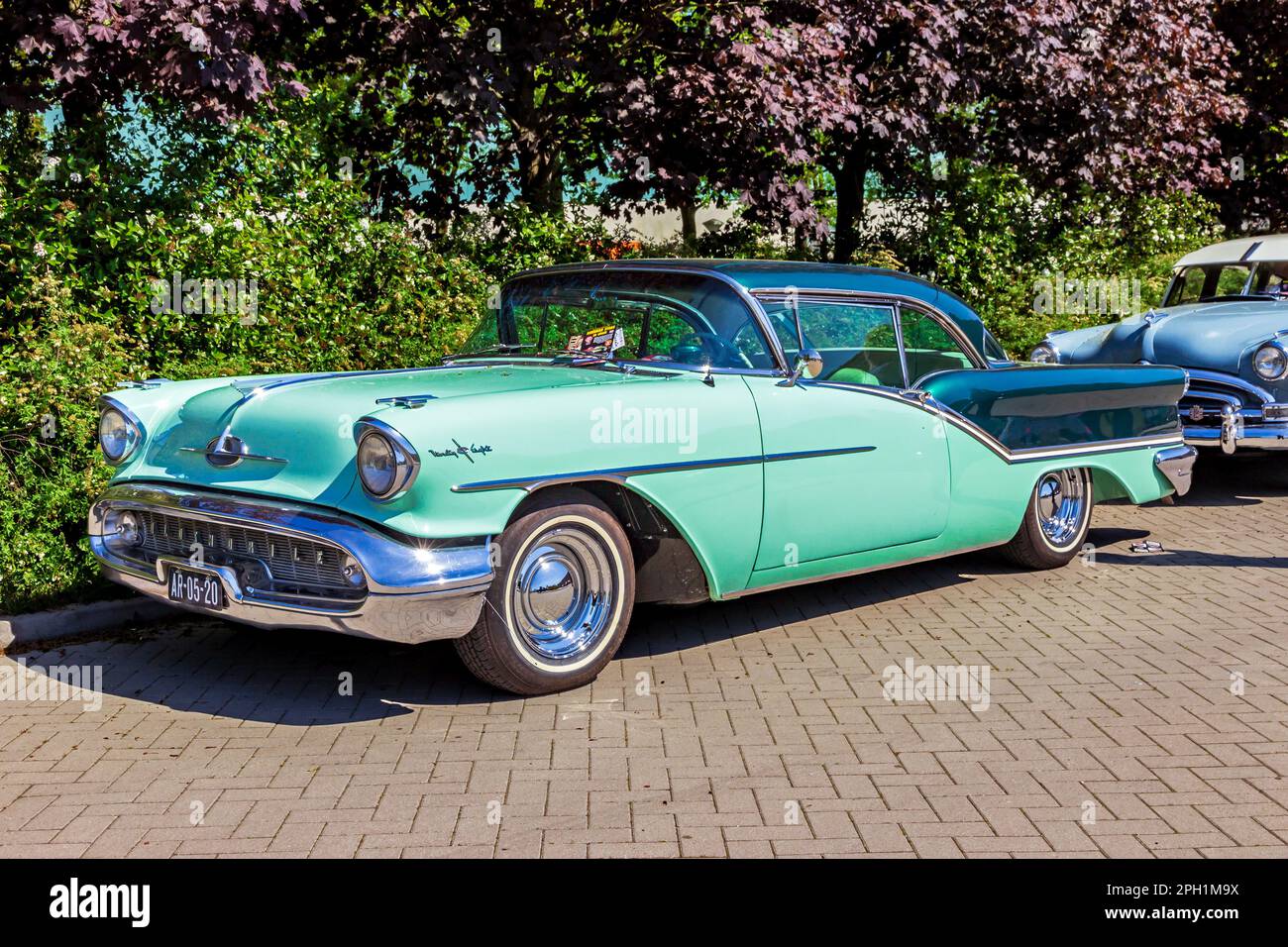 1957 Oldsmobile Starfire 98 Holiday Coupe vintage car. Den Bosch, The Netherlands - May 8, 2016 Stock Photo