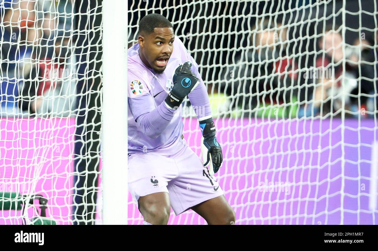 France goalkeeper Mike Maignan during the UEFA Euro 2024, European