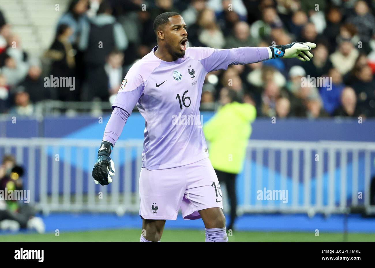 France goalkeeper Mike Maignan during the UEFA Euro 2024, European