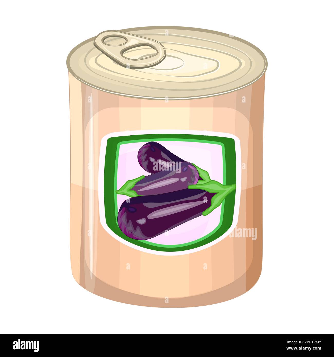 Sauce braised eggplant Stock Vector Images Alamy