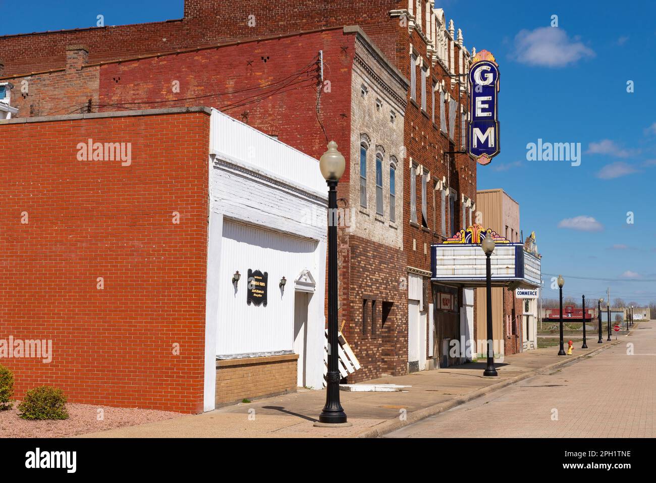 Cairo, Illinois United States March 19th, 2023 Old abandoned