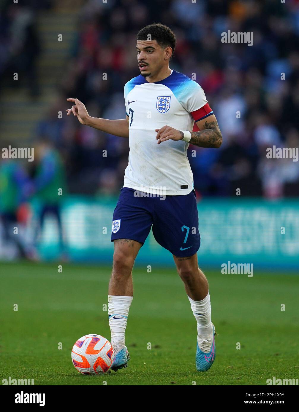 England s Morgan Gibbs White During The Under 21 International Friendly england-s-morgan-gibbs-white-during-the-under-21-international-friendly