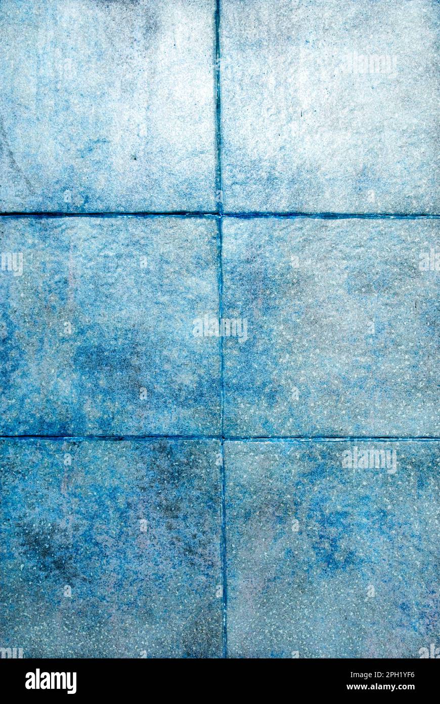 abstract wall tiles blue Stock Photo Alamy