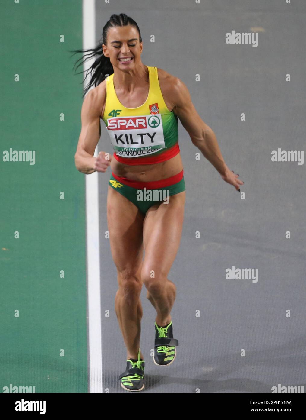 Dovil? KILTY of Lithuania Triple Jump Women Final during the European ...