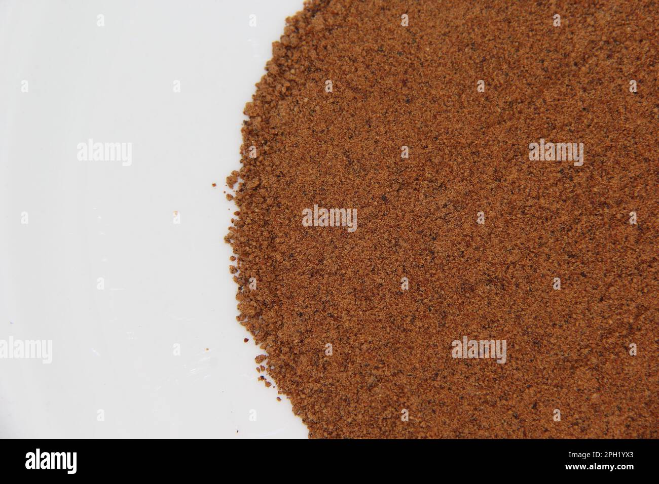 ground spice nutmeg Stock Photo Alamy