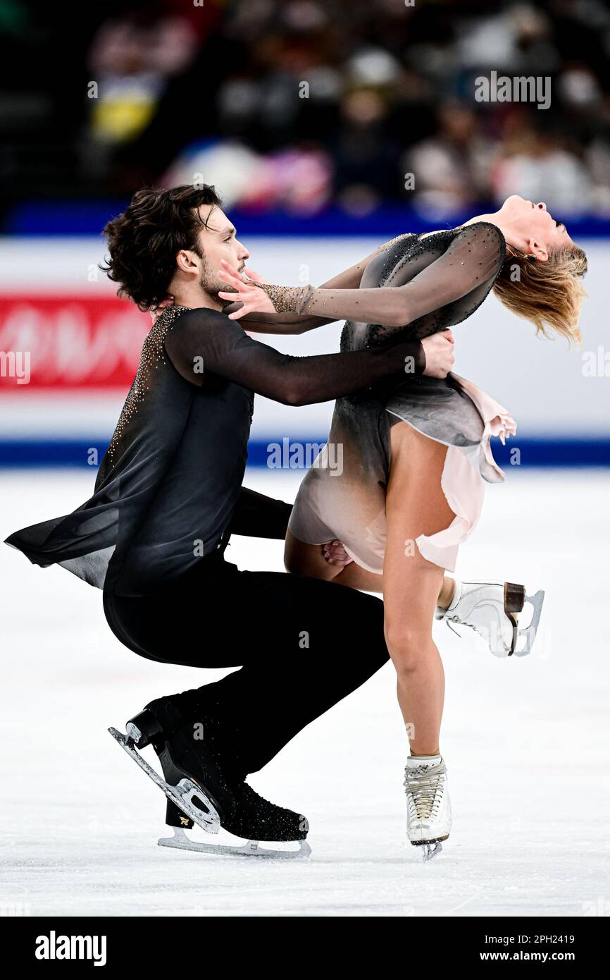 Maria KAZAKOVA & REVIYA (GEO), during Ice Dance Free Dance, at