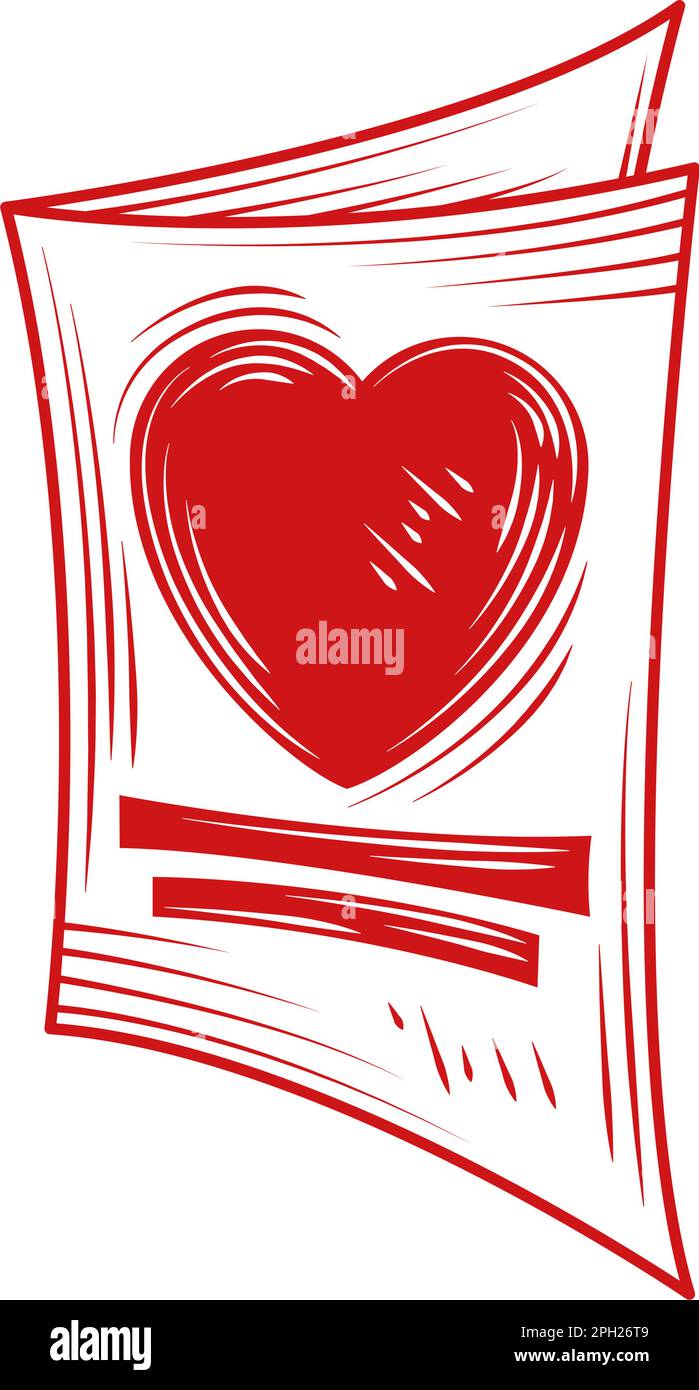love greeting card doodle Stock Vector Image & Art - Alamy