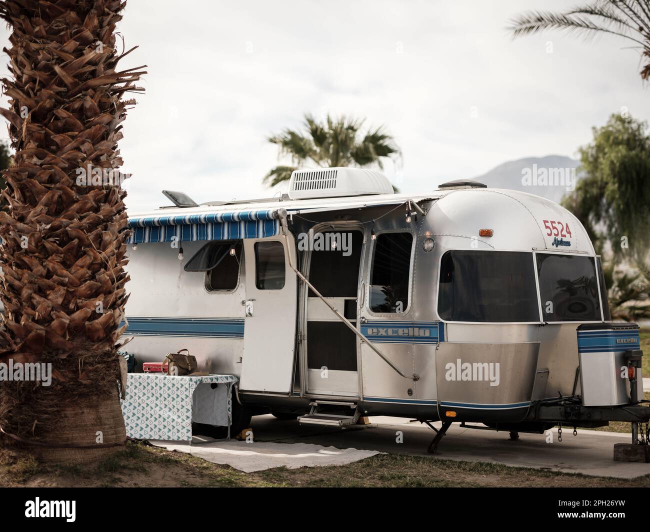 The Classic and Iconic Airstream with its distinctive aluminum