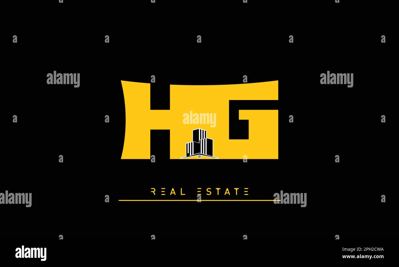 Hg real estate logo hi-res stock photography and images - Alamy