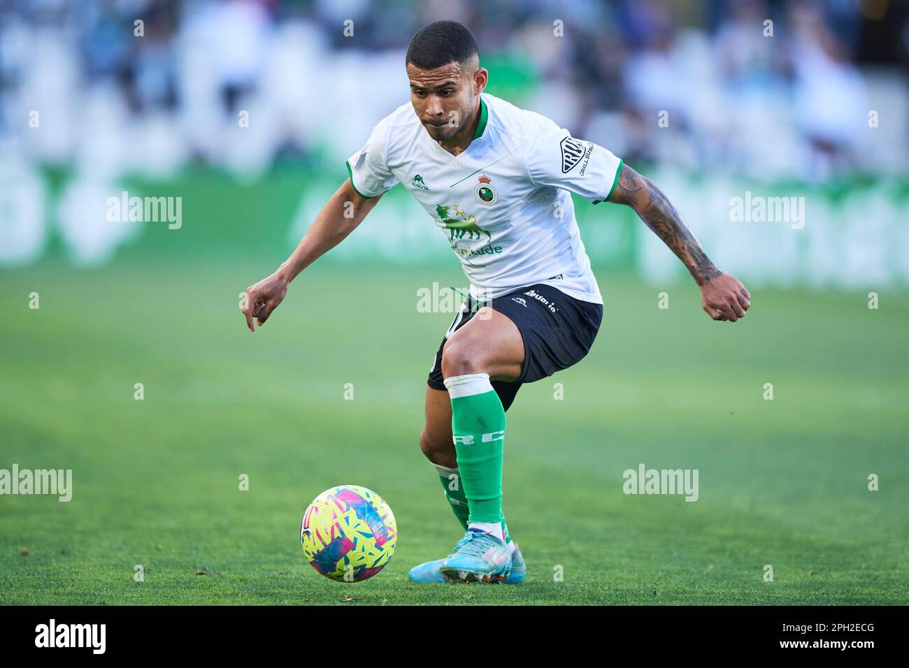 Levante UD v Racing de Santander - La Liga SmartBank Juergen of Real Racing  Club de Santander