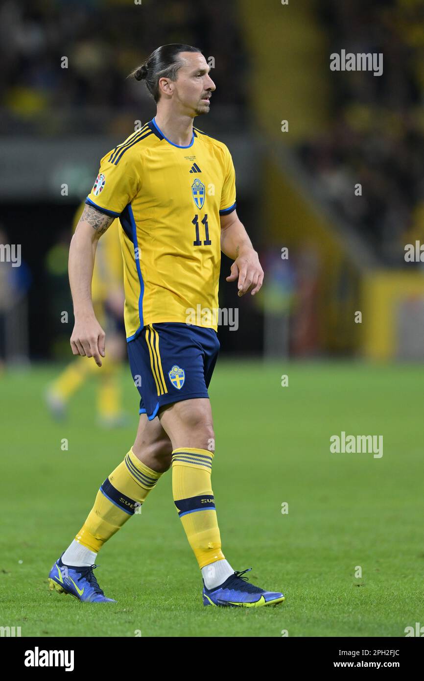 STOCKHOLM, SWEDEN MARCH 24 Zlatan Ibrahimovic of Sweden during the