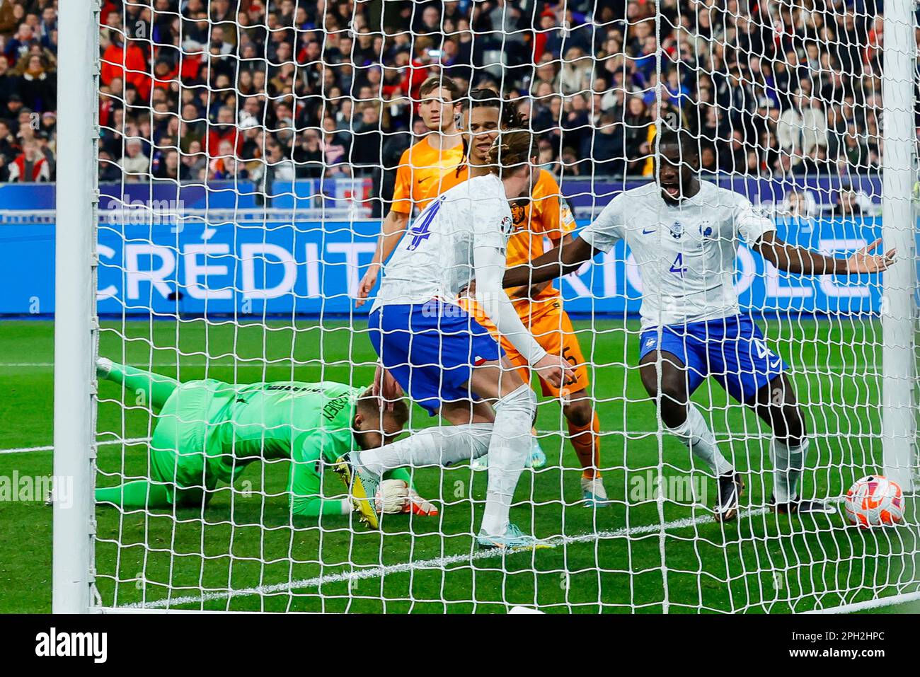 24032023 Sport Frankrijk vs Nederland PARIS, NETHERLANDS MARCH 24