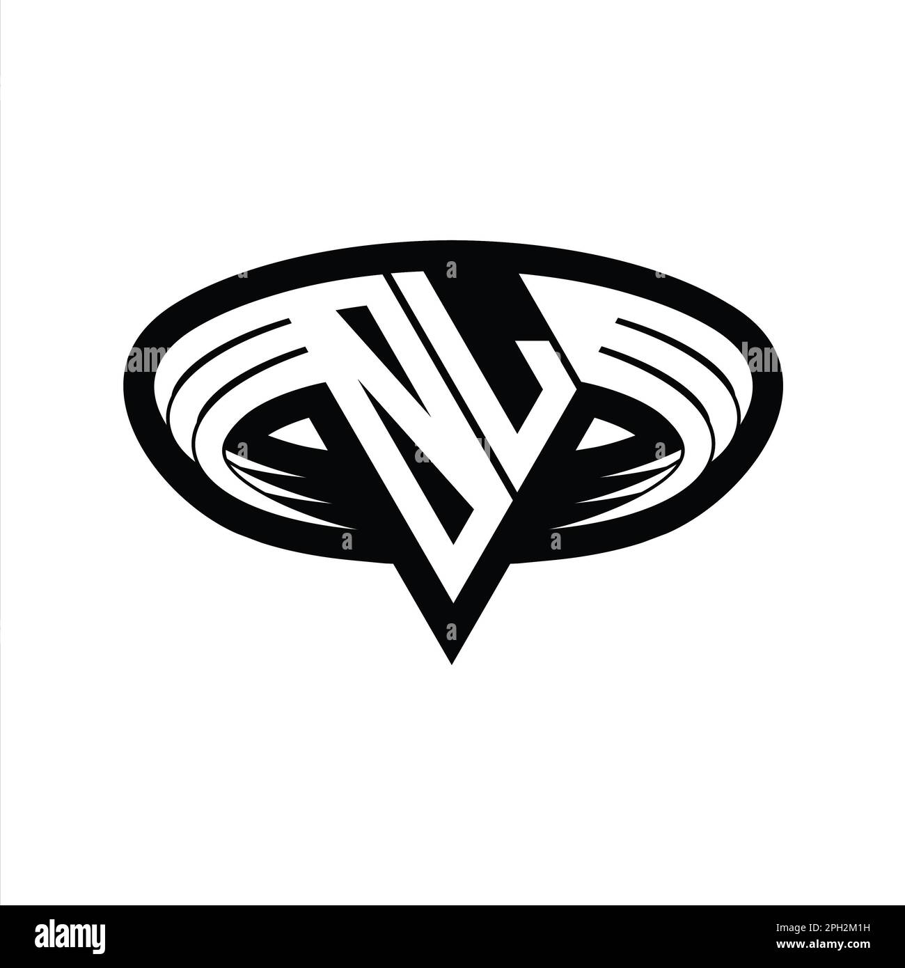 OL Logo monogram letter with triangle shape slice isolated outline ...