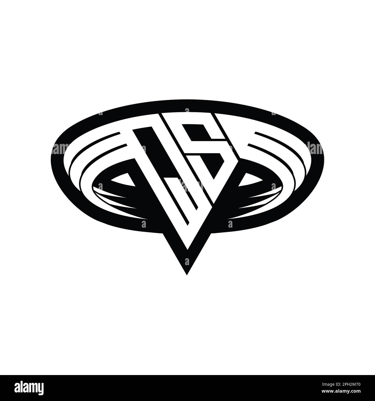 QS Logo monogram letter with triangle shape slice isolated outline ...