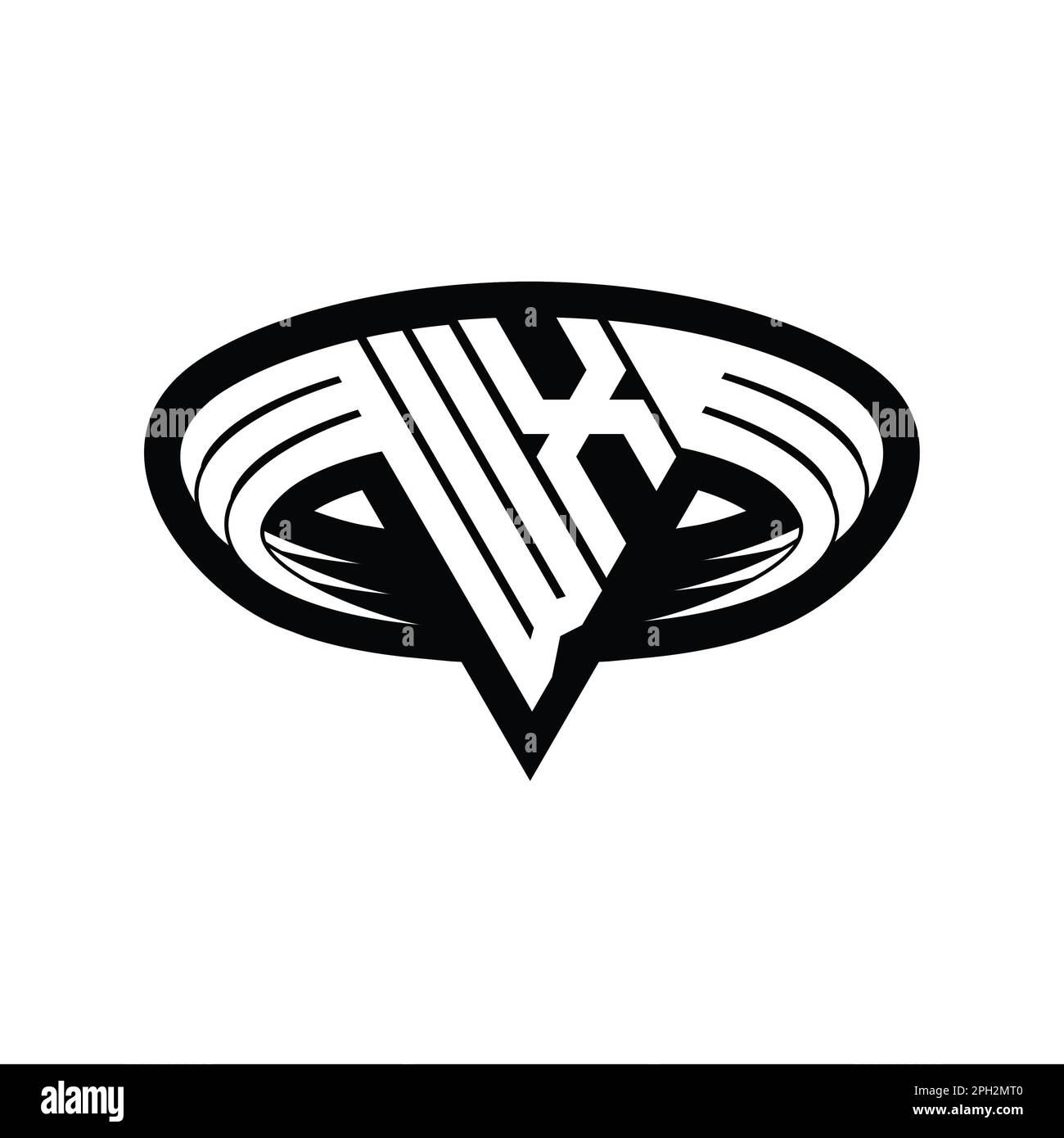 WX Logo monogram letter with triangle shape slice isolated outline ...
