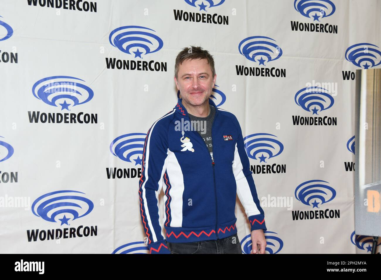 Chris Hardwick arrives at The Walking Dead Dead City photocall at