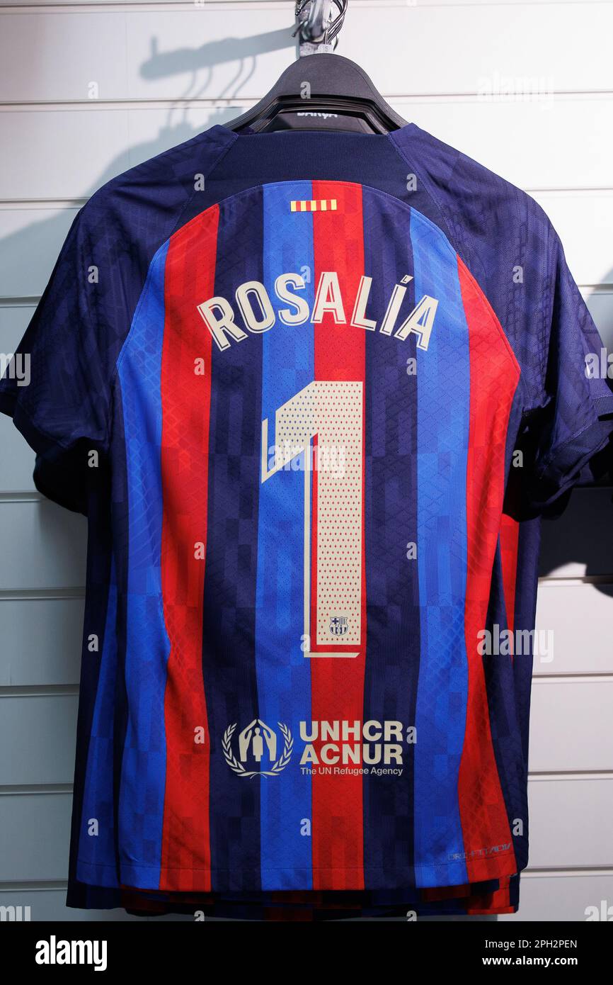 Barcelona soccer shirt hi-res stock photography and images - Page 4 - Alamy