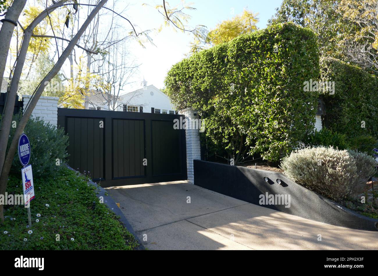 Los Angeles, California, USA 24th March 2023 Director John Hughes Former home/house on March 24, 2023 in Los Angeles, California, USA. Photo by Barry King/Alamy Stock Photo Stock Photo