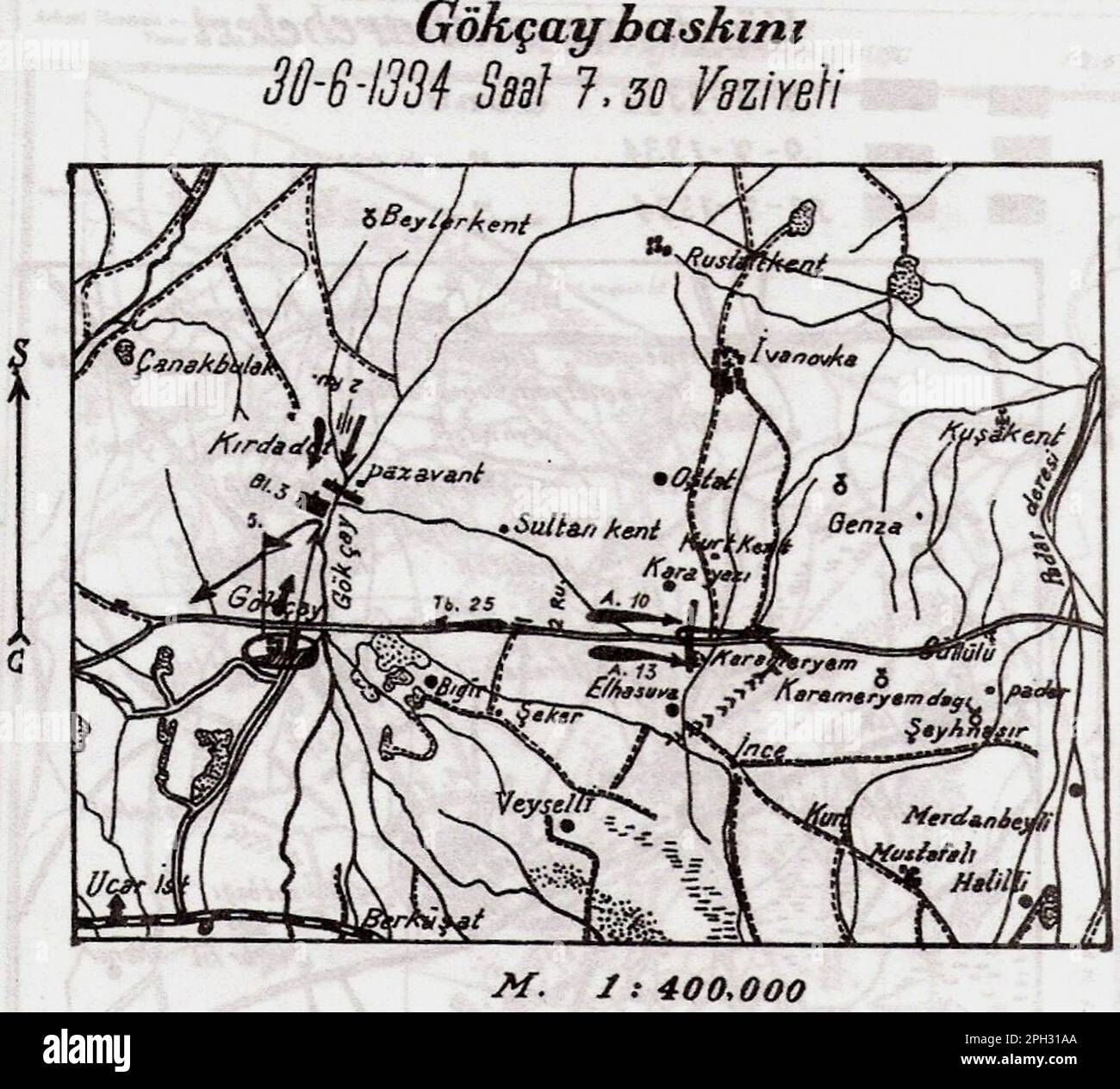 The Battle of Goychay Stock Photo Alamy
