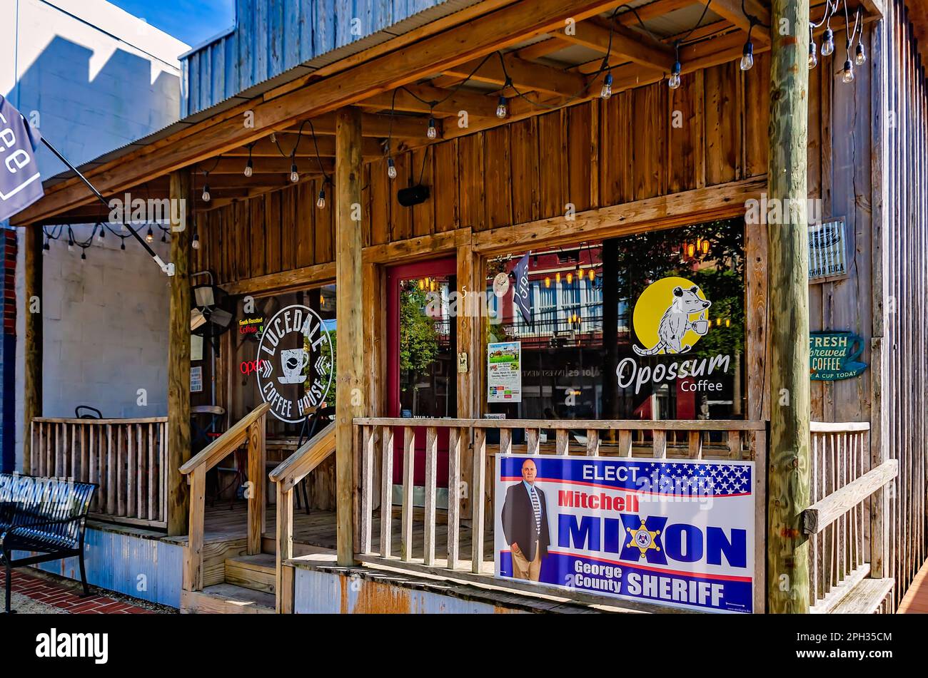 Lucedale Coffee House is pictured, March 20, 2023, in Lucedale