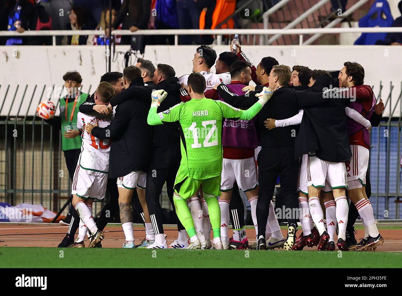 Split, Croatia. 25th Mar, 2023. SPLIT, CROATIA MARCH 25 Players of