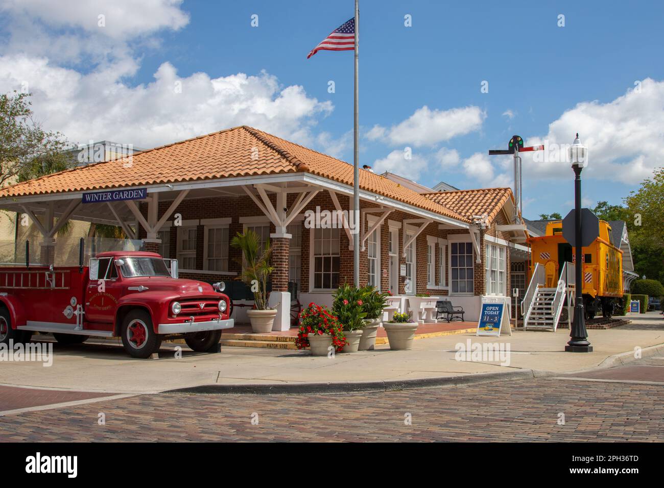 March 25, 2023, Winter Garden, FL: The Winter Garden Heritage Museum and History Research & Education Center Stock Photo