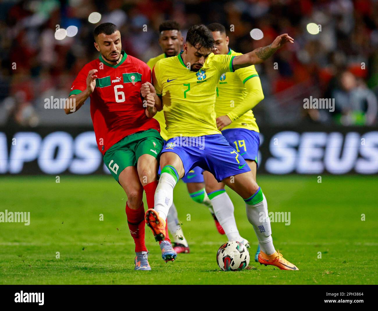Soccer Football International Friendly Morocco v Brazil Grand