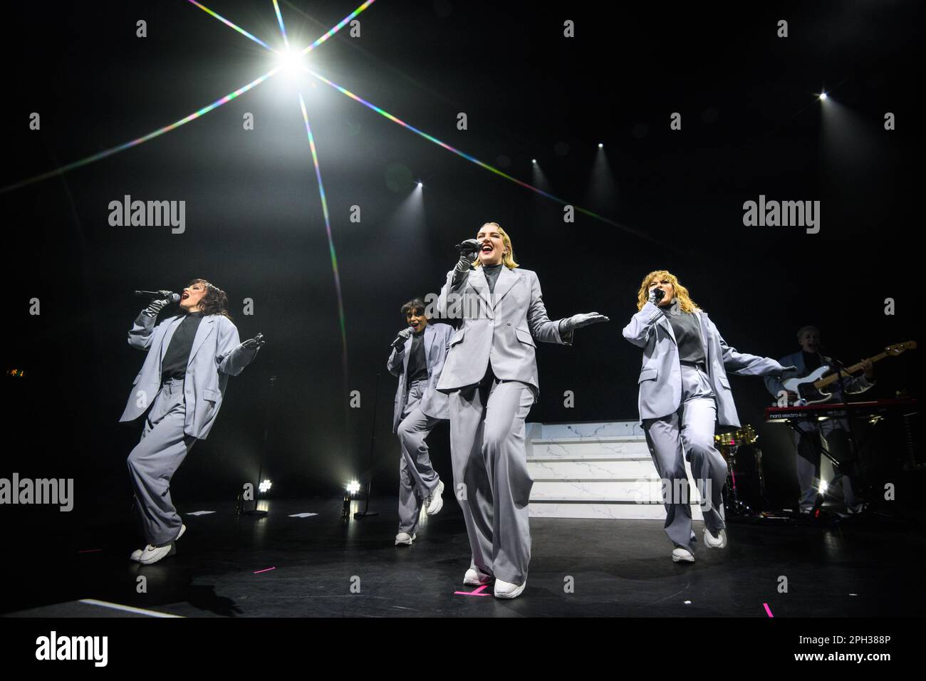 London, UK. 25th Mar, 2023. Self Esteem performing at the Hammersmith