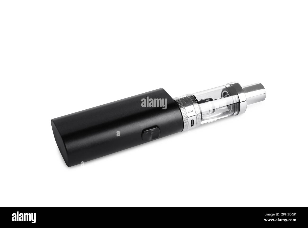 Electronic cigarette isolated on white. Smoking alternative Stock Photo