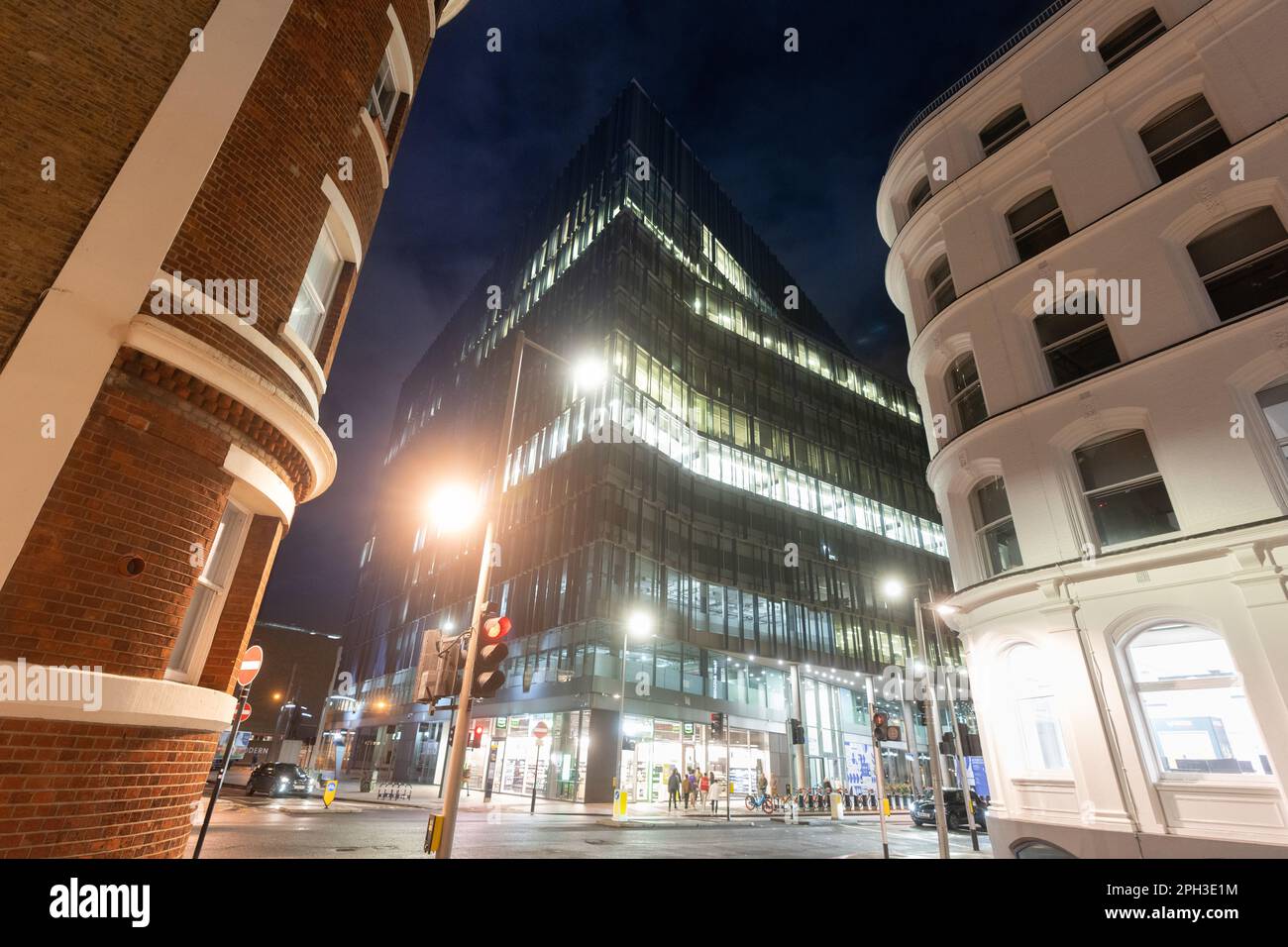 Blue Fin Building, southwark street, bankside Stock Photo