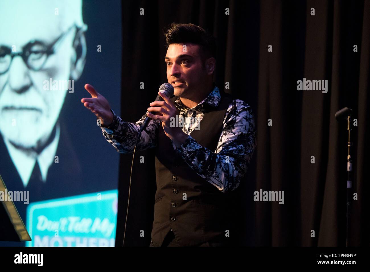 Kf Rustomji Photo Indian stand up comedy hi-res stock photography and images - Alamy