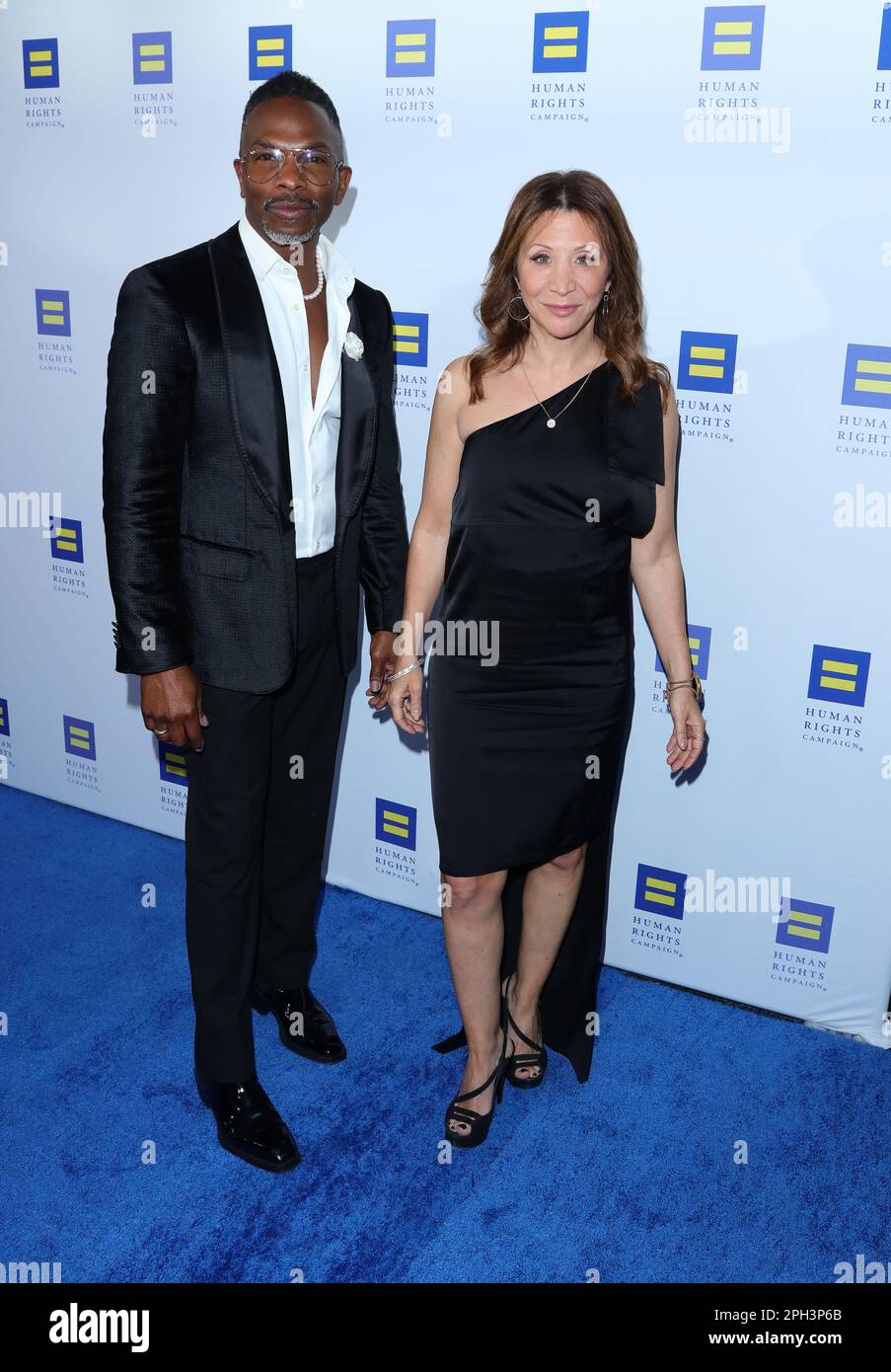 Los Angeles, USA. 25th Mar, 2023. Ron Kellum, Cheri Oteri arrives at The  2023 Human Rights Campaign LA Dinner held at The JW Marriott L.A. Live in  Los Angeles, CA on Saturday
