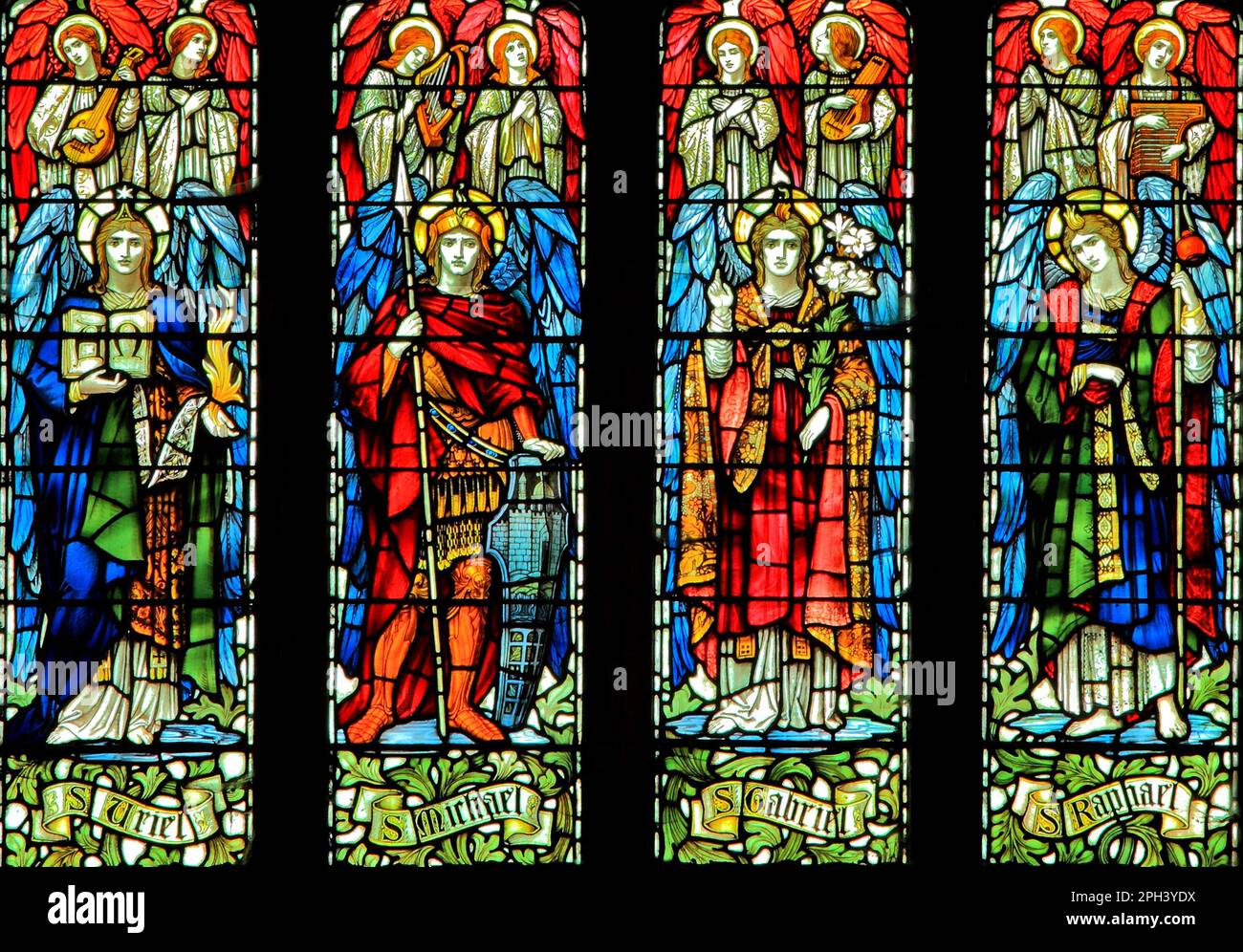 Four archangels hi-res stock photography and images - Alamy