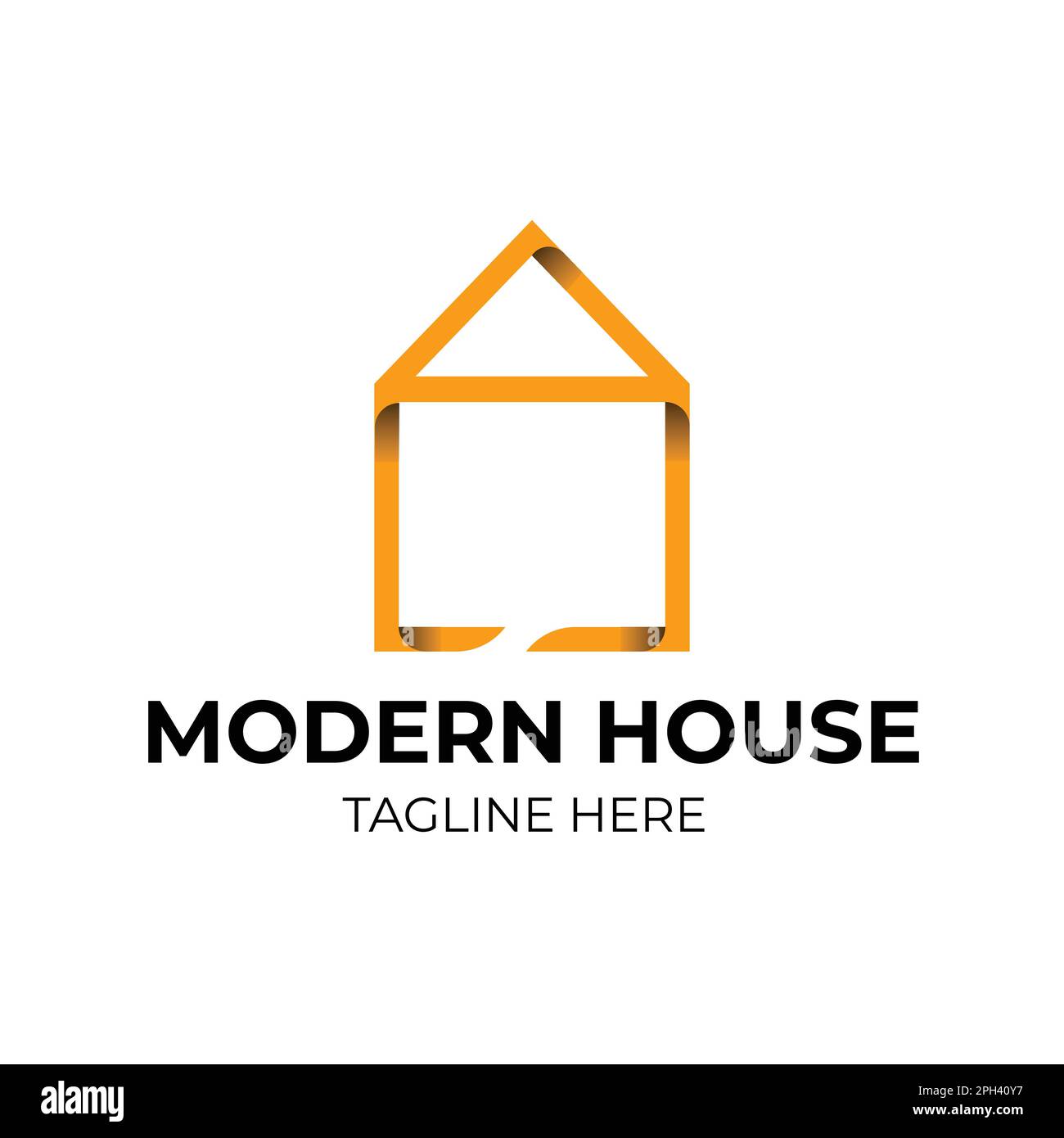 Real estate logo design template Stock Vector Image & Art - Alamy