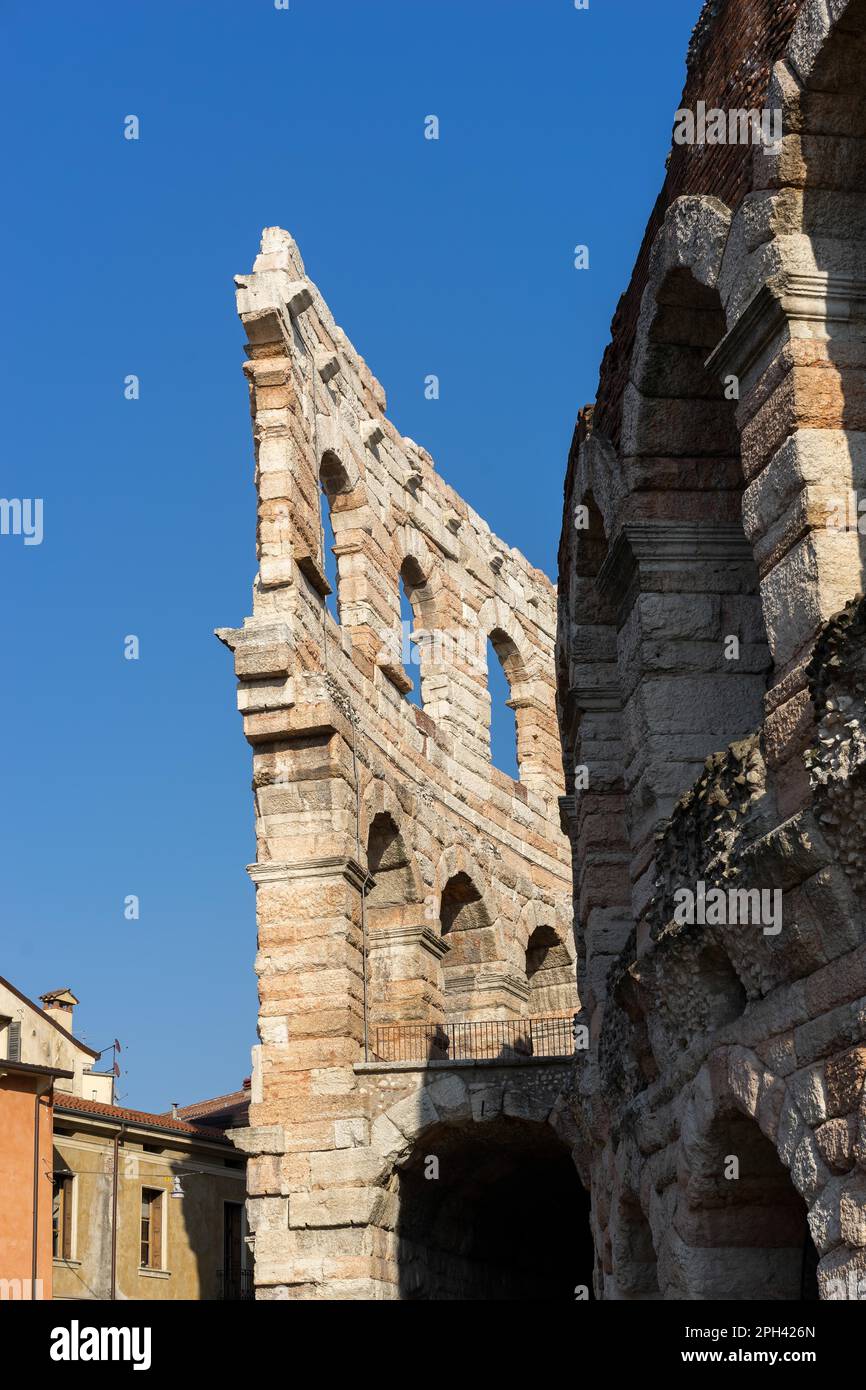 View of the Arena in Verona Stock Photo - Alamy