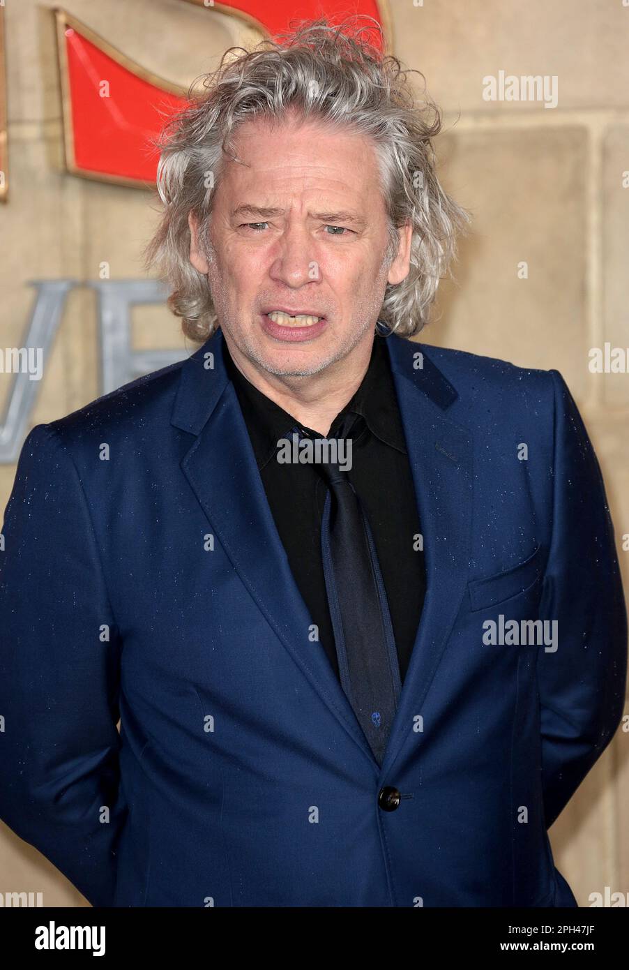 Mar 23, 2023 London, England, UK Dexter Fletcher attending Dungeons