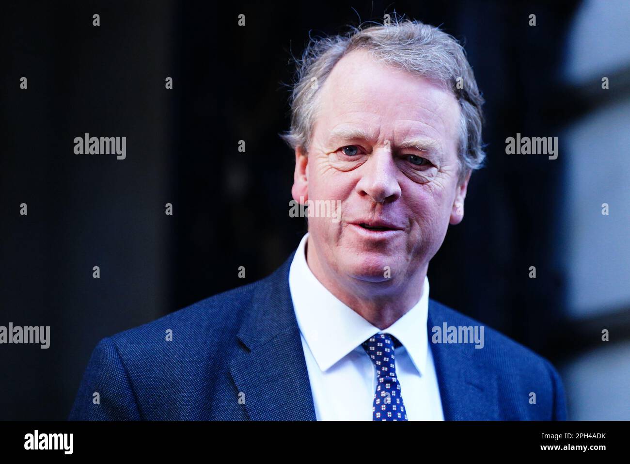 File photo dated 26/10/22 of Scottish Secretary Alister Jack, who has urged the country's next first minister not to pick fights with the UK Government, calling for whoever takes over from Nicola Sturgeon to 'turn from confrontation to collaboration'. Issue date: Sunday March 26, 2023. Stock Photo