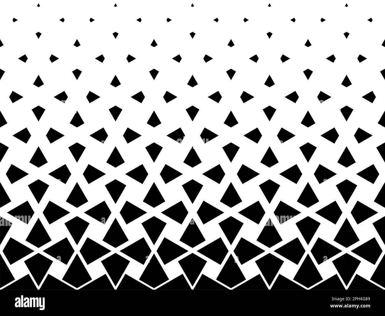 Geometric pattern of black figures on a white background.Arabic